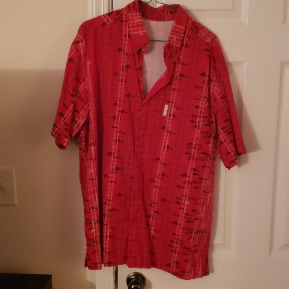 Columbia short sleeve button up